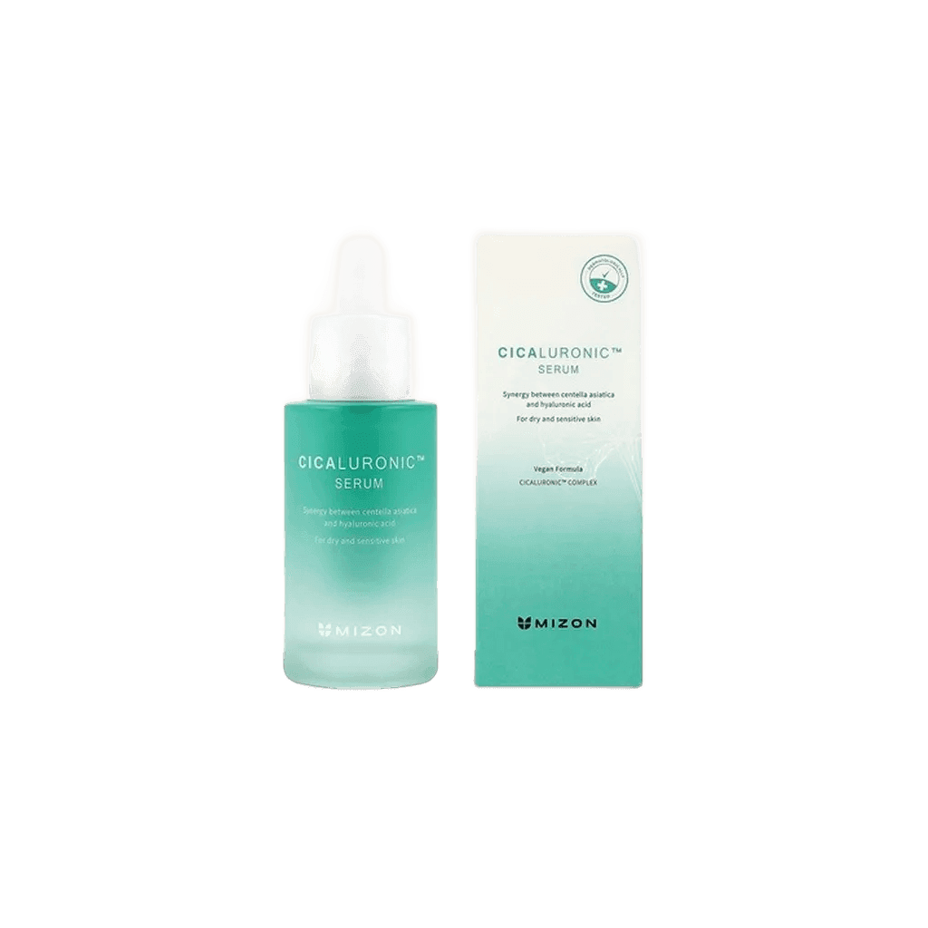 Mizon – Cicaluronic Sérum Apaisant et Hydratant à l'Acide Hyaluronique 30ml | Peaux Sèches