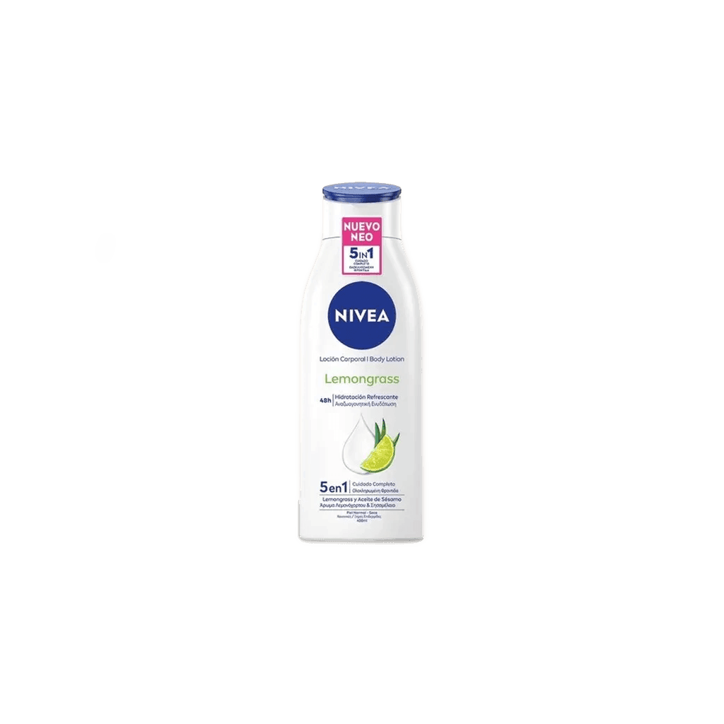 Nivea – Lemongrass Lait Corps 5 en 1 400ml